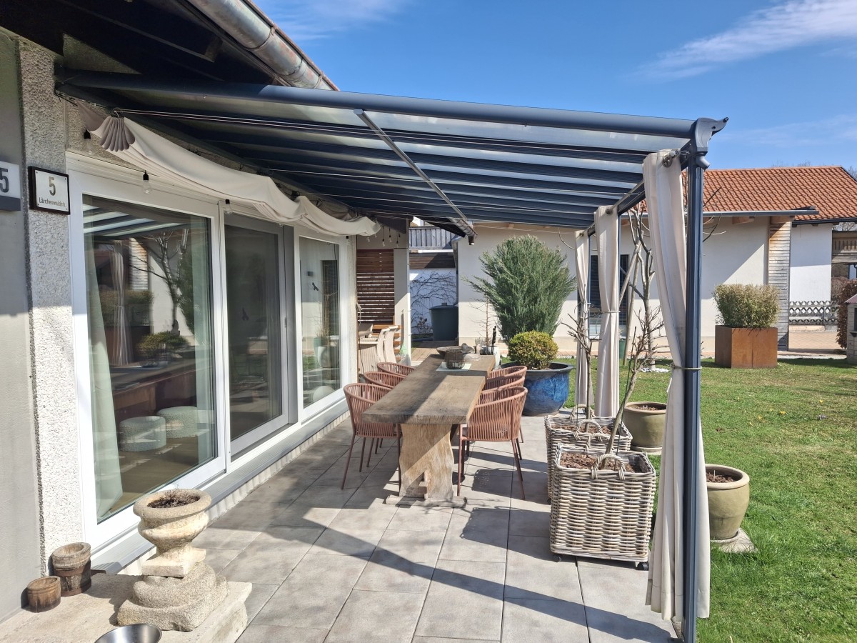 Terrasse, überdacht