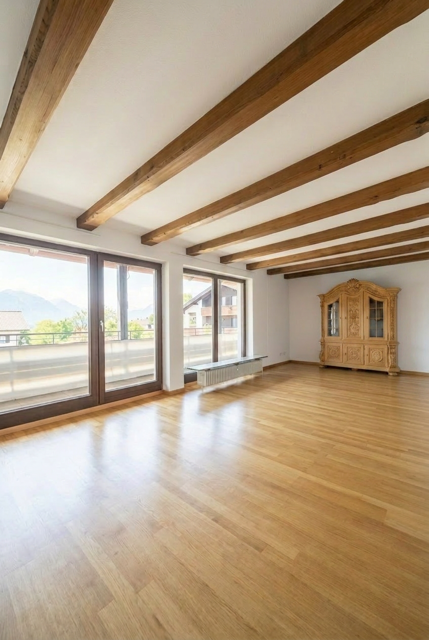 Wohnzimmer, OG, KI-gestützte Darstellung