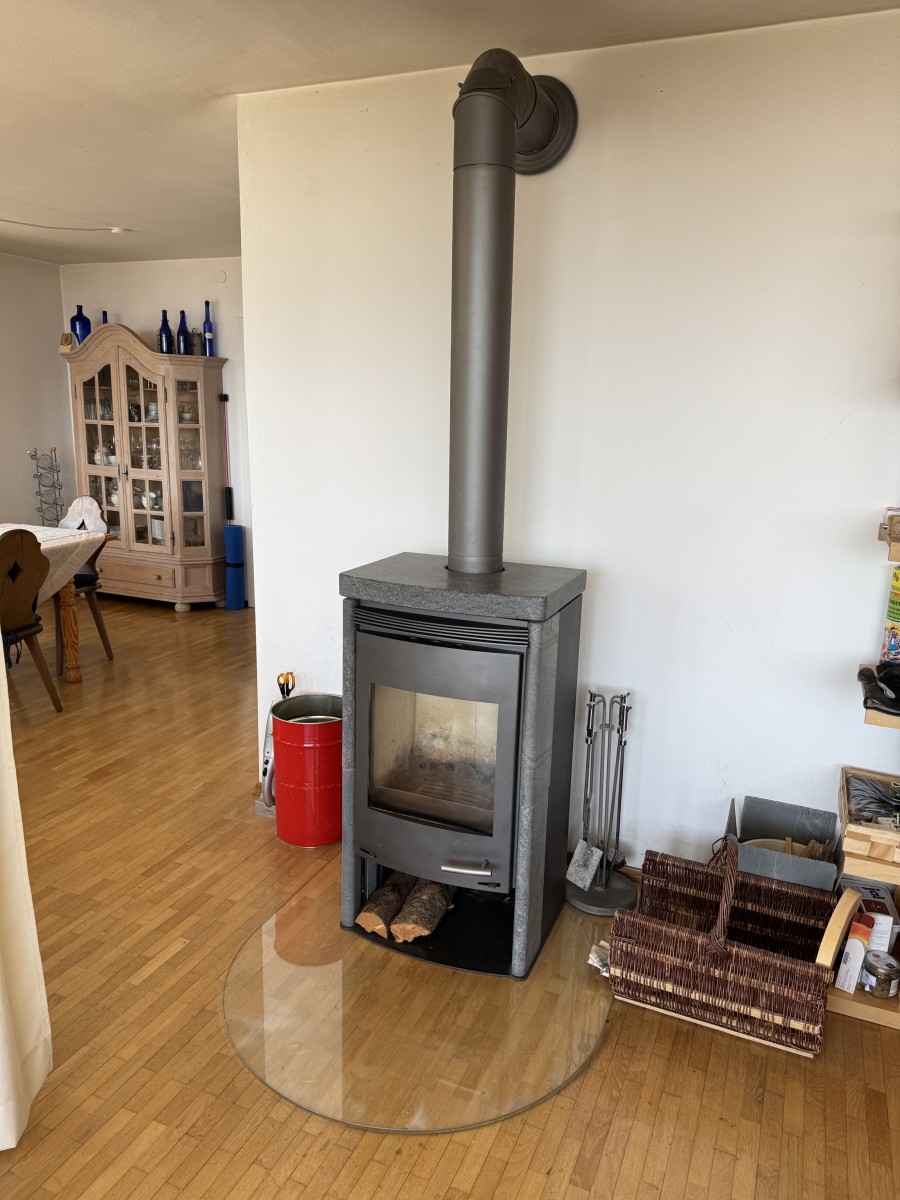Kamin im Wohnzimmer