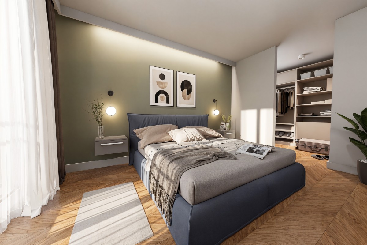 Visualisierung, Schlafzimmer